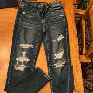 American eagle next level stretch skinny jeans size 8